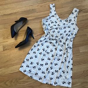 Black and White Bow Dress